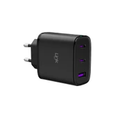 LinkTech C317 45W PD 3.0 QC4.0 2X PD+USB Şarj Adaptörü - 3