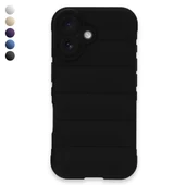 iPhone 16 Kılıf Optimum Lens Çerçeveli Silikon Kapak - 1