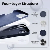 iPhone 16 Pro Kılıf Kamera Korumalı Lansman Silikon Kapak - 9