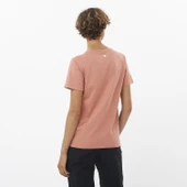 Salomon LC2217 Logo SS Tee W Tişört Kadın T-Shirt - 8