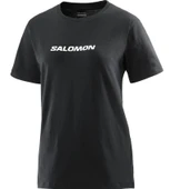 Salomon LC2217 Logo SS Tee W Tişört Kadın T-Shirt - 6
