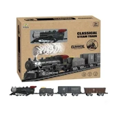 1613C Big Scale Klasik Tren Seti - BİG SCALE CLASSİCAL STEAM TRAİN SET - 1
