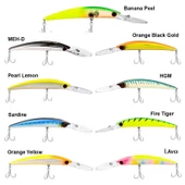 Fujin DeepBoss 110F 11cm 16gr Maket Balık 144 Orange Black Gold - 1