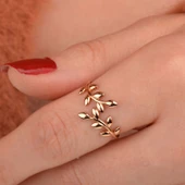 14 Ayar Altın Başak Model Yüzük thumbnail 2