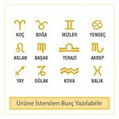 14 Ayar Altın Nazar Boncuklu Plaka Kolye - 4