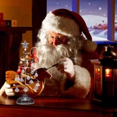 VIP KALİTE 20 CM METAL KRİSTAL SARKITLI YILBAŞI AĞACI BEYAZ LED IŞIKLI NOEL AĞACI GÜMÜŞ ÇAM AĞACI thumbnail 4