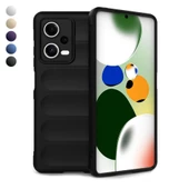 Xiaomi Redmi Note 12 5G Kılıf Optimum Lens Çerçeveli Silikon Kapak - 1