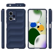 Xiaomi Redmi Note 12 5G Kılıf Optimum Lens Çerçeveli Silikon Kapak - 7