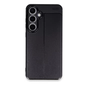 Samsung Galaxy S24 FE Kılıf Auto Focus Deri Desen Silikon Arka Kapak - 6