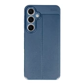 Samsung Galaxy S24 FE Kılıf Auto Focus Deri Desen Silikon Arka Kapak - 4