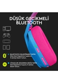 Logitech G435 Lightspeed Mavi Kablosuz Mikrofonlu Kulak Üstü Oyuncu Kulaklığı - 3