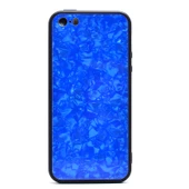 iPhone 5 Kılıf Mermer Desenli Marbel Cam Silikon Kılıf thumbnail 6