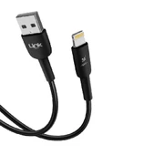 LinkTech C302 12W Auto ID Lightning Kablolu Şarj Aleti Set - 3