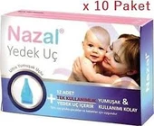 Otribebe Nazal Burun Aspiratörü Yedek Uç 10 Kutu Uyumlu 120 Adet - 1
