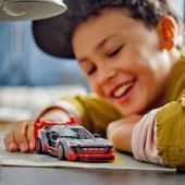 Lego 274 Parça Audi S1 E-Tron Quattro Speed Champions - Mavi Su Dünyası - 4