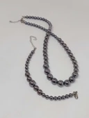 Galaksi Serisi Terahertz Taşı Kolye & Bileklik Seti thumbnail 6