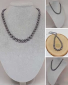 Galaksi Serisi Terahertz Taşı Tasarım Kolye thumbnail 1