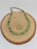 Galaksi Serisi Prehnit (Prinayt) Taşı Tasarım Kolye thumbnail 3