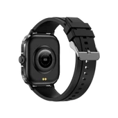 Logia Tech8 49mm Spor Akıllı Saat Alüminyum Kasa Silikon Kordon - 7