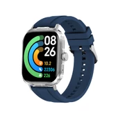 Logia Tech8 49mm Spor Akıllı Saat Alüminyum Kasa Silikon Kordon - 5