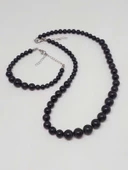 Galaksi Serisi Turmalin Taşı Kolye & Bileklik Seti thumbnail 5