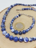 Galaksi Serisi Sodalit Taşı Kolye & Bileklik Seti thumbnail 4