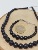 Galaksi Serisi Turmalin Taşı Kolye & Bileklik Seti thumbnail 4