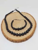 Galaksi Serisi Turmalin Taşı Kolye & Bileklik Seti thumbnail 7