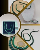 Galaksi Serisi Malakit Taşı Kolye & Bileklik Seti thumbnail 1