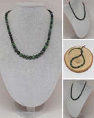 Galaksi Serisi Anyolit (Rubizoit Rubyzoisit) Taşı Tasarım Kolye thumbnail 1