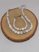 Galaksi Serisi Havlit Taşı Kolye & Bileklik Seti thumbnail 7