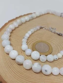 Galaksi Serisi Ay Taşı Kolye & Bileklik Seti thumbnail 4