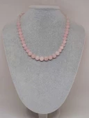 Galaksi Serisi Pembe Kuvars Taşı Tasarım Kolye thumbnail 2