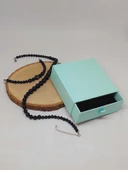 Galaksi Serisi Siyah Akik Taşı Kolye & Bileklik Seti thumbnail 3