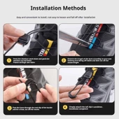 5281 SRTfootcare Salomon Model Akıllı Kilitli Outdoor Ayakkabı Bağcığı 120cm 1 Çift - 10