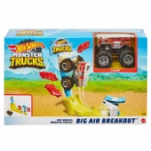 Hot Wheels Monster Trucks Gökyüzü Sıçrayışı Oyun Seti - 1