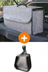 Araba Bagaj Organizer Eşya Çantası + Oto Vites Düzenleyici Telefon Tutucu Araç Set-16 - 1