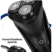 3 Başlıklı Şarjlı Erkek Traş Makinesi - 3