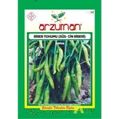 1 Paket Tohum Arzuman Acı Yeşil Cin Süs Biberi Bber Tohumu Hediye Tohumlu thumbnail 1