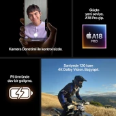 Apple iPhone 16 Pro 512 GB Çöl Titanyum (İthalatçı Garantili) - 7