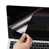 MacBook Air 13 A1369 A1466 Parlak Şeffaf Ekran Koruyucu Net Görüntü Cam Görünüm thumbnail 1
