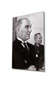 Atatürk Dekoratif ve Modern Cam Tablo 4 Mm Dayanıklı Temperli Cam - 1