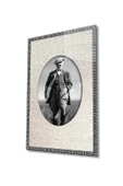 Atatürk Dekoratif ve Modern Cam Tablo 4 Mm Dayanıklı Temperli Cam - 1