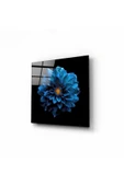 Çiçek Dekoratif ve Modern Cam Tablo 50x50 Cm - 1