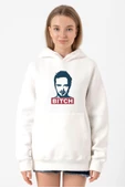 Breaking Bad Jesse Pinkman Bitch Beyaz Kadın 3ip Kapşonlu Sweatshirt - 1