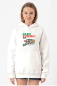 Gran Turismo Jaccs Accord Beyaz Kadın 3ip Kapşonlu Sweatshirt - 2