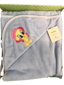 ÖZDİLEK ASHLEY KUTULU PELERİN HAVLU TWEETY MAVİ - 1