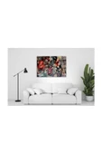 Venedik Maskeleri Dekoratif ve Modern Cam Tablo 50x70 Cm - 1