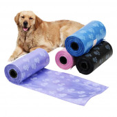 Evcil kedi & Köpek (4'lü Toplam 60 ADET Dışkı Poşeti) - 1