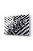Desen Dekoratif ve Modern Cam Tablo - 1
